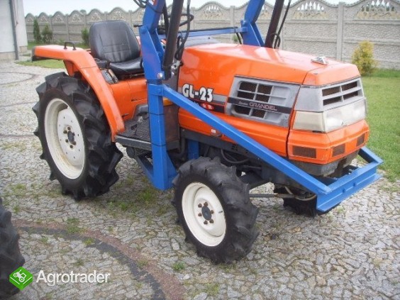 KUBOTA GL 23 + ładowacz TUR mini traktorek traktor - zdjęcie 2