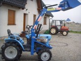 Iseki IISEKI 17KM 4X4 mini traktor traktorek ciągnik Ładowacz czołowy 