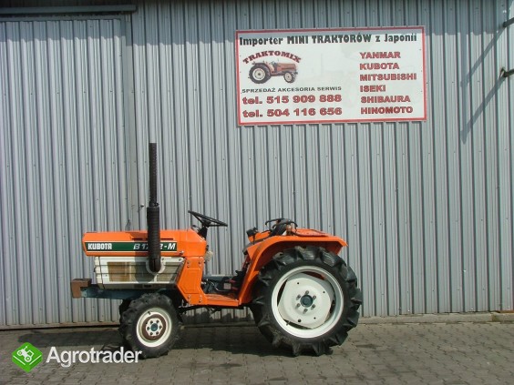 Mini traktorek Kubota B1702-M, 4x4, 17KM