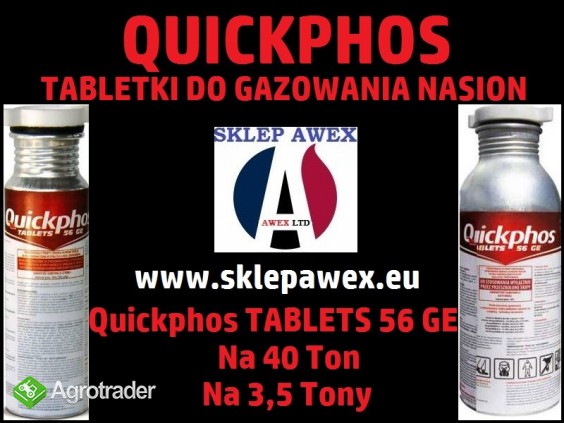 Tabletki do gazowania zboża quickphos