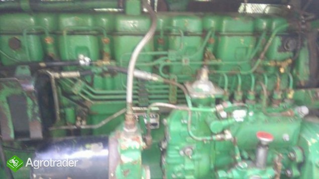 Części silnika John Deere 1188 model silnika 6466 wał,blok,pompa.
