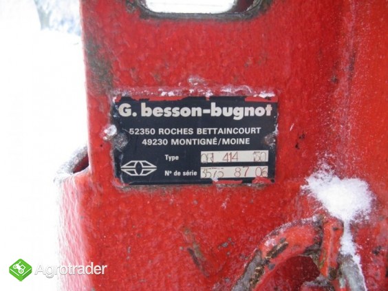 PŁUG Gregoire Besson 4-skibowy (3+1) odwracalny - zdjęcie 1