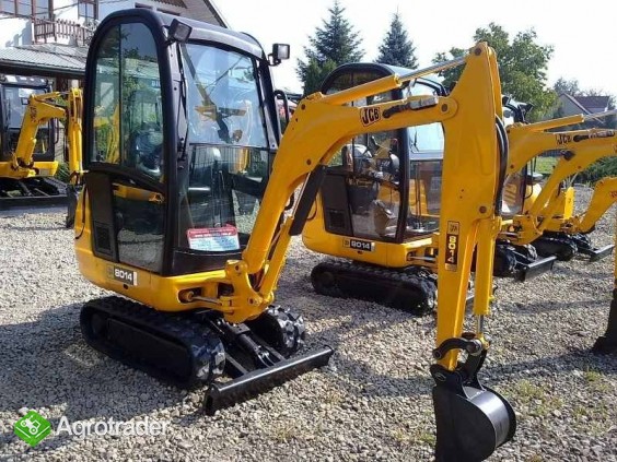 JCB 8014 - rok: 2006 - minikoparka gąsienicowa