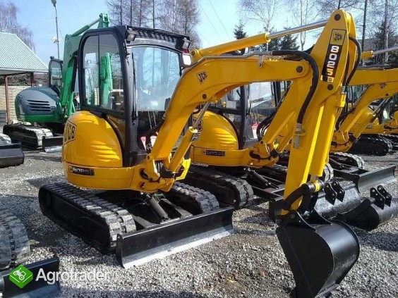 JCB 8025 ZTS - rok: 2008 - minikoparka
