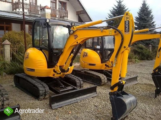JCB 8030 ZTS 2007 rok 3,2t - mini koparka