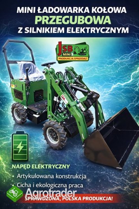 Elektryczna E Ładowarka E Koparka NOWE 2026 | Prosto od Producenta JSB - zdjęcie 4