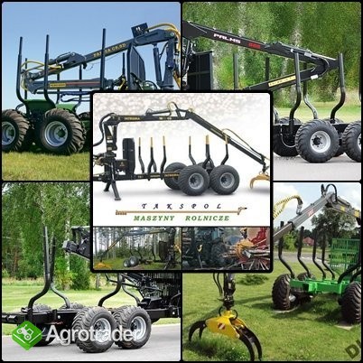 przyczepy do zwózki drewna