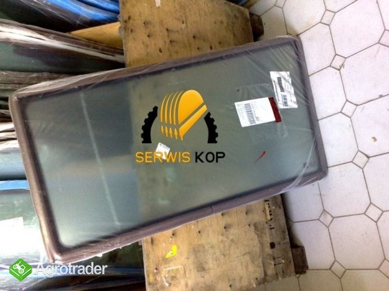 Glass side window left hand