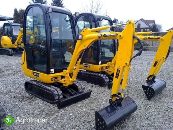 JCB 8014 2005-2006 / mini koparki używane - zdjęcie 2